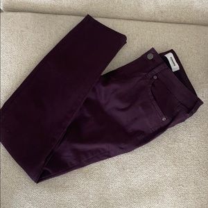 Kohls Sonoma Sateen curvy skinny jeans